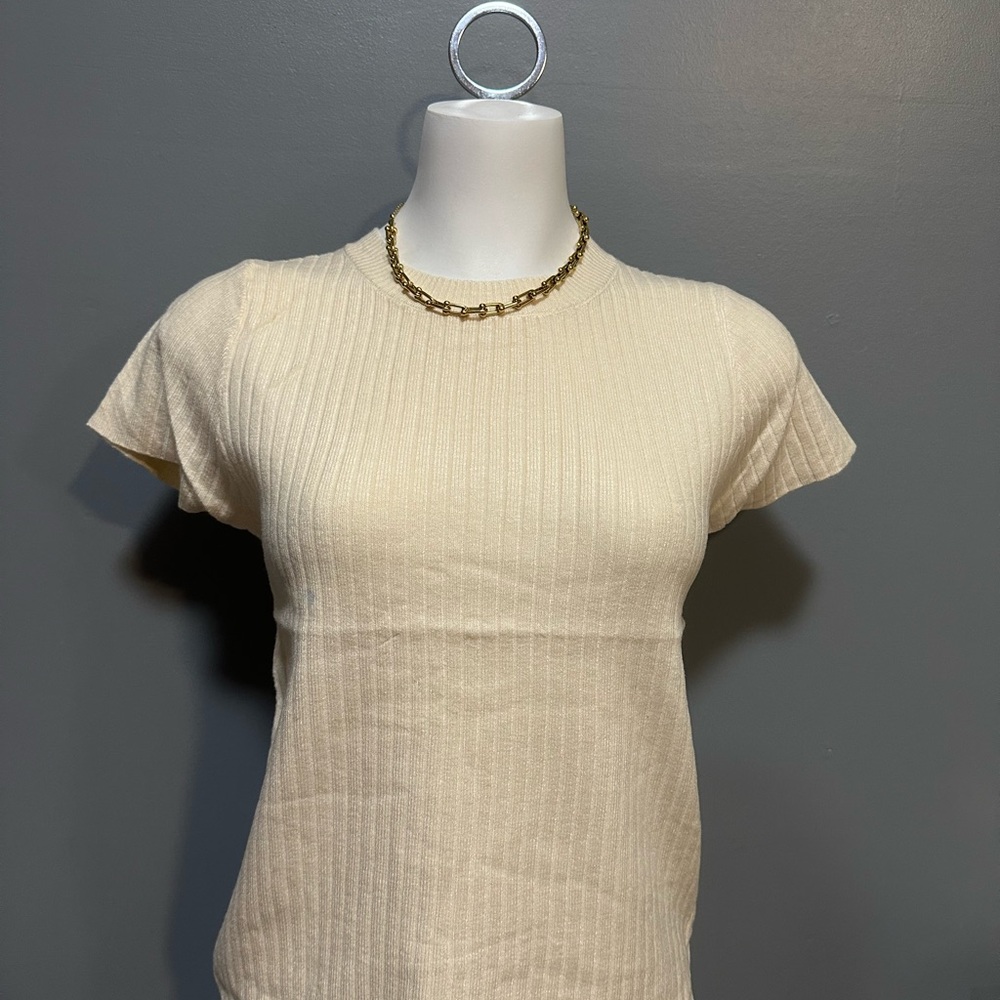 Lavender Ribbed Knit Top - Picture 6 of 6